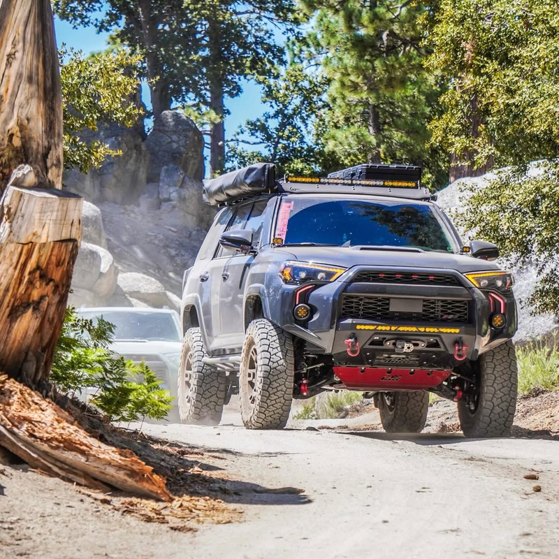 Load image into Gallery viewer, LED DRL Fog Light Fang Bezel Kit for 4Runner (2014-2024)
