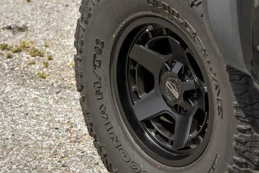 Overland Sector Atlas 17x9 -12 6x135/6x139.7mm 106.2mm Satin Black