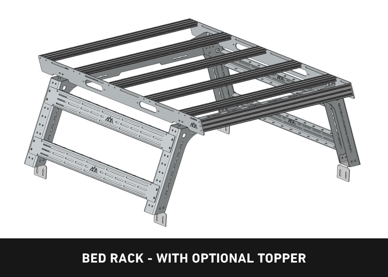 Load image into Gallery viewer, Toyota Tacoma (2005+) Overland Bed Rack
