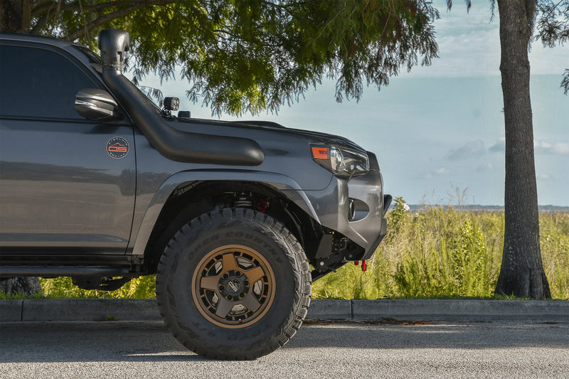 Load image into Gallery viewer, Overland Sector Atlas 17x9 +0 5x120/5x127mm 73.1mm Satin Textured Bronze
