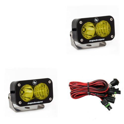 Baja Designs S2 Pro Driving/Combo LED Light Pods (Amber)