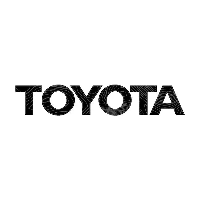 Load image into Gallery viewer, &quot;TOYOTA&quot; Topo Rear Tailgate Emblem Overlays - 2024+ Land Cruiser
