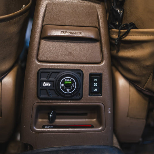 3rd Gen 4Runner Ash Tray USB Plug | Billet Aluminum | 1996 - 2002 4Runner