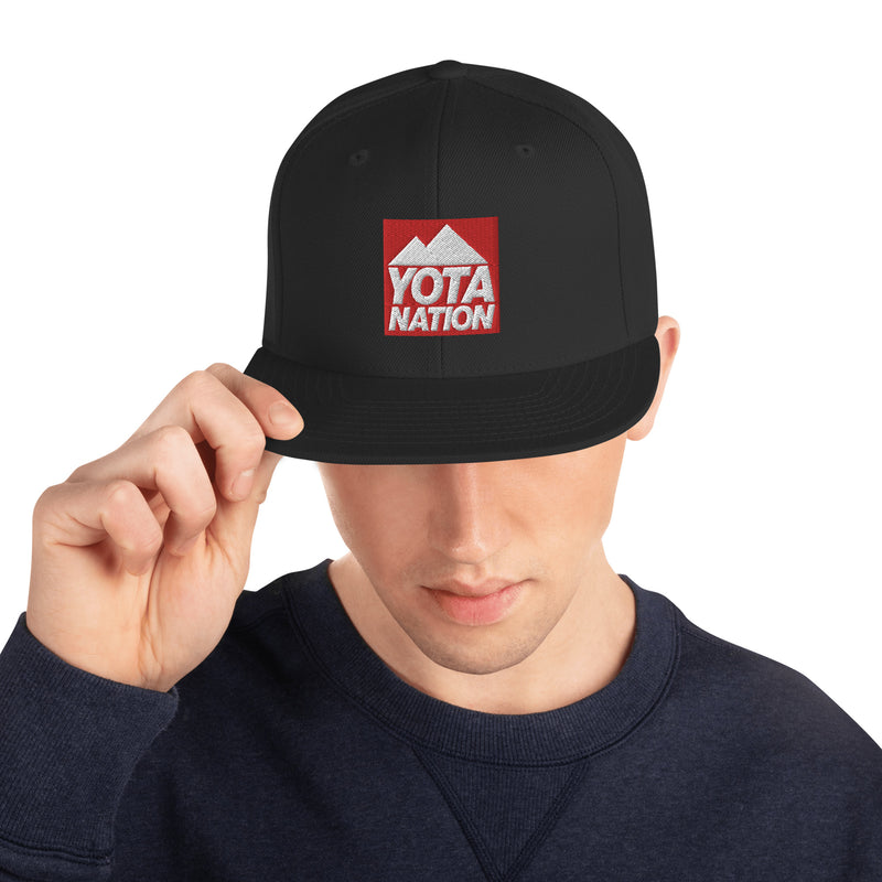 Load image into Gallery viewer, Yota Nation Signature Snapback Hat
