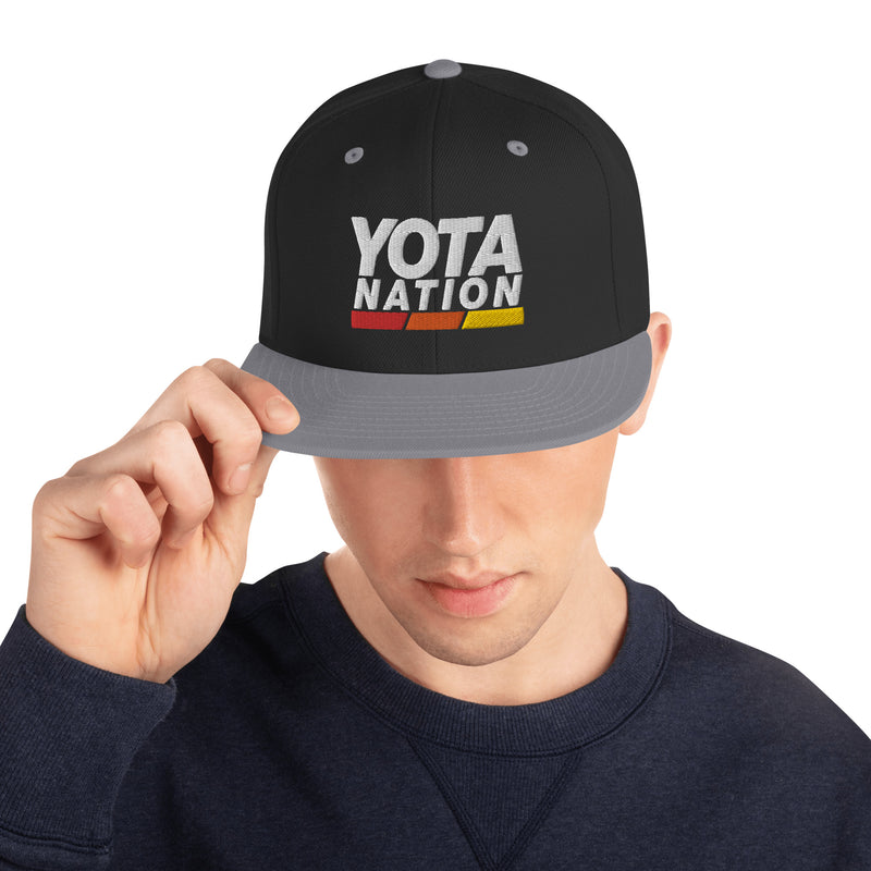 Load image into Gallery viewer, Yota Nation Retro Snapback Hat

