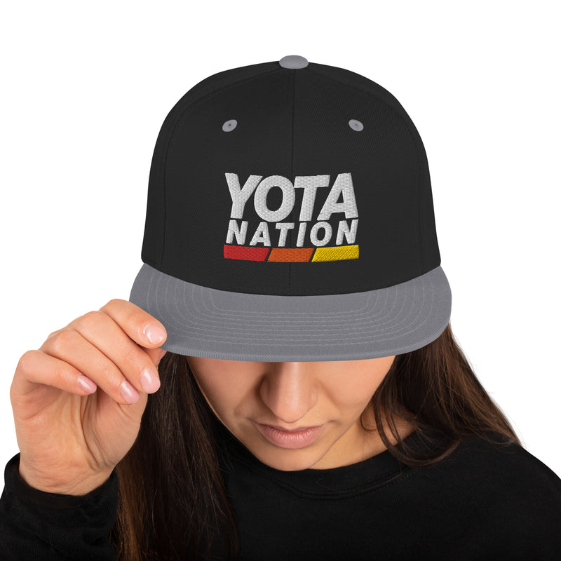Load image into Gallery viewer, Yota Nation Retro Snapback Hat
