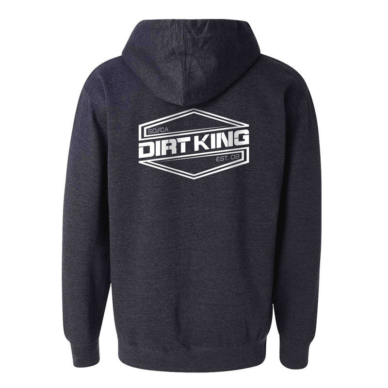 Load image into Gallery viewer, Heather Grey Zip Up Hoodie
