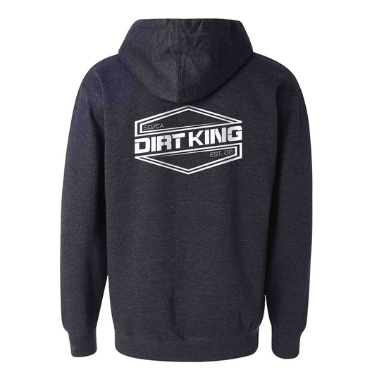 Heather Grey Zip Up Hoodie