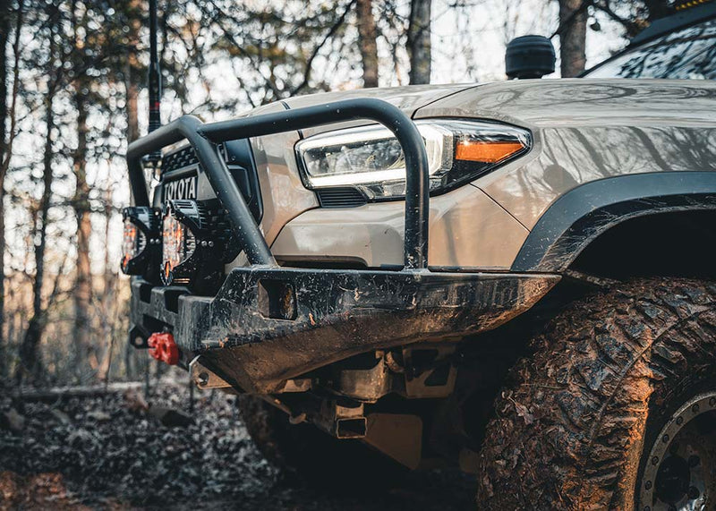 Load image into Gallery viewer, Toyota Tacoma 3rd Gen (2016-2023) Hi-Lite Overland Front Bumper [Bull Bar]
