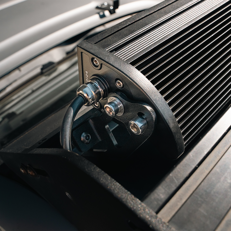 Load image into Gallery viewer, Sherpa Roof Rack Dual Function Light Bar Mounting Brackets
