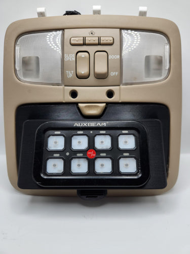 03-09 Lexus GX470 Auxbeam 6/8 Overhead Switch Panel Mount
