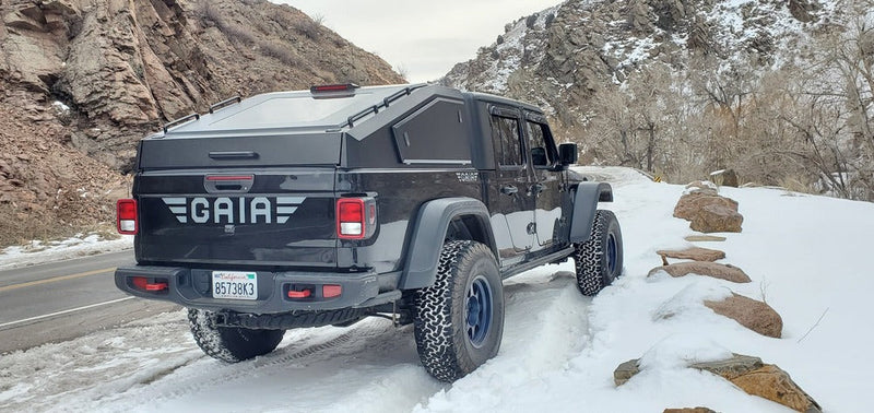 Load image into Gallery viewer, GAIA Campers Shadow Top (Fastback) Jeep Gladiator Camper Shell (DOWNPAYMENT PROGRAM)
