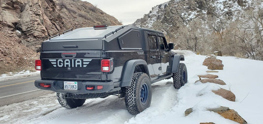 GAIA Campers Shadow Top (Fastback) Jeep Gladiator Camper Shell (DOWNPAYMENT PROGRAM)