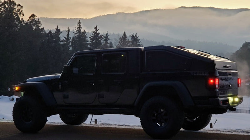 Load image into Gallery viewer, GAIA Campers Shadow Top (Fastback) Jeep Gladiator Camper Shell (DOWNPAYMENT PROGRAM)
