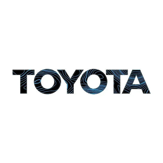TOYOTA Topographic Rear Liftgate Emblem Inlays - 2025+ 4Runner
