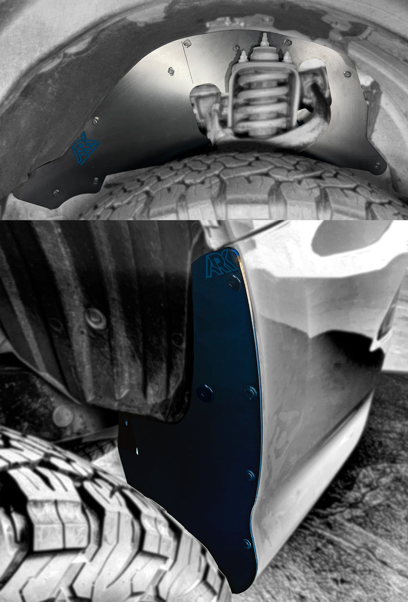 Load image into Gallery viewer, 2010-2024 Lexus GX 460 TriXpoly Splash Guards &amp; Micro Deletes
