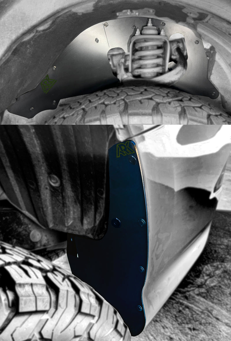 Load image into Gallery viewer, 2010-2024 Lexus GX 460 TriXpoly Splash Guards &amp; Micro Deletes

