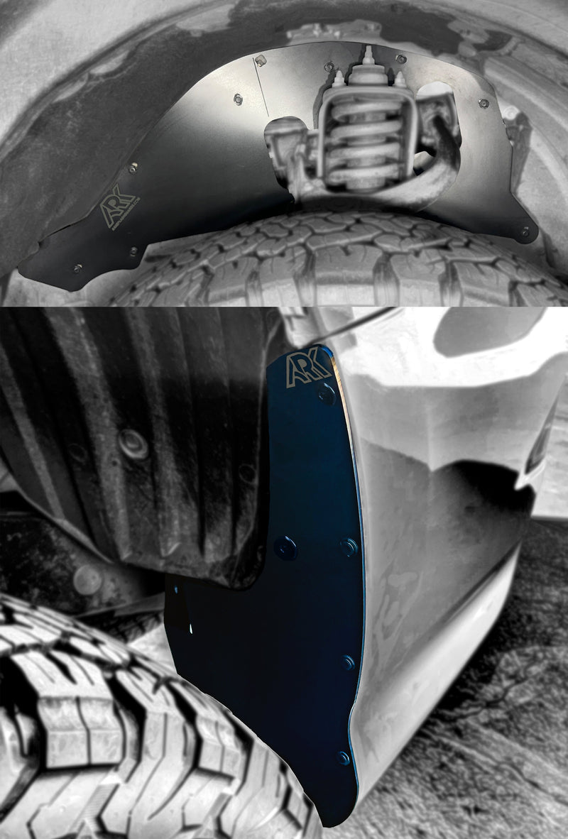 Load image into Gallery viewer, 2010-2024 Lexus GX 460 TriXpoly Splash Guards &amp; Micro Deletes
