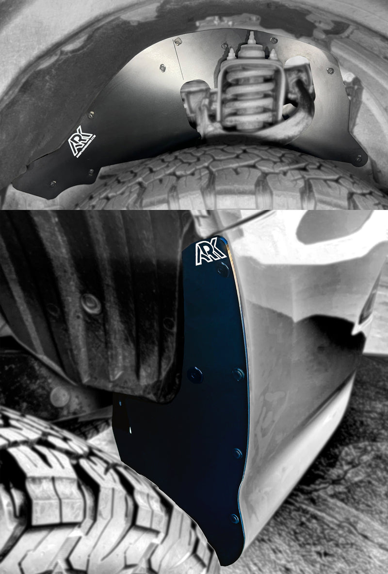 Load image into Gallery viewer, 2010-2024 Lexus GX 460 TriXpoly Splash Guards &amp; Micro Deletes
