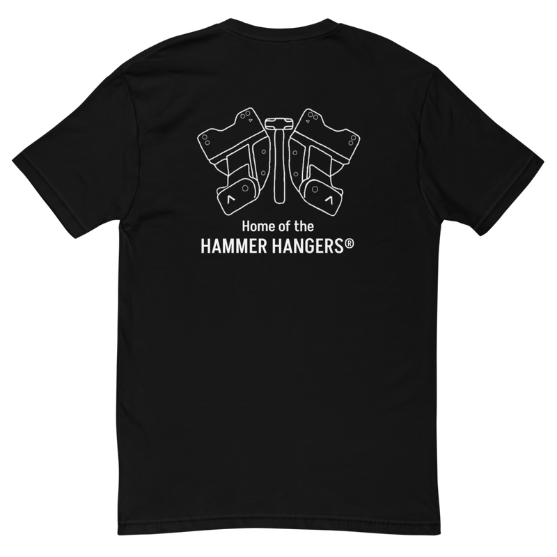 Load image into Gallery viewer, Archive Garage &quot;Home of the Hammer Hangers&quot; T-shirt
