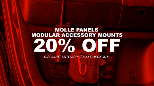 20% OFF TEQ OFFROAD MODULAR ACCESSORY MOUNTS!