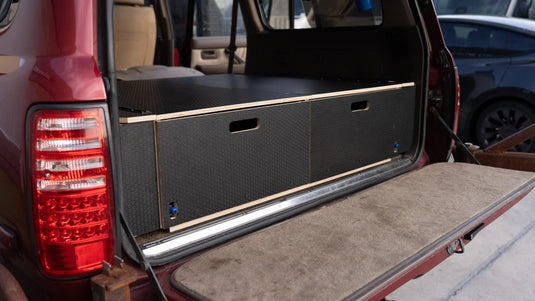 Land Cruiser 80 Series Dual Drawer Pre-Cut Kit! - 2 options
