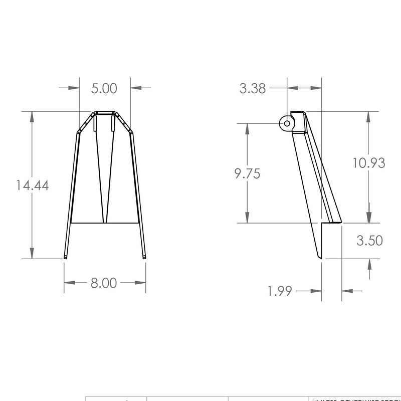 Load image into Gallery viewer, 9.75&quot; Shock Towers – 2&quot; Deep (Pair)
