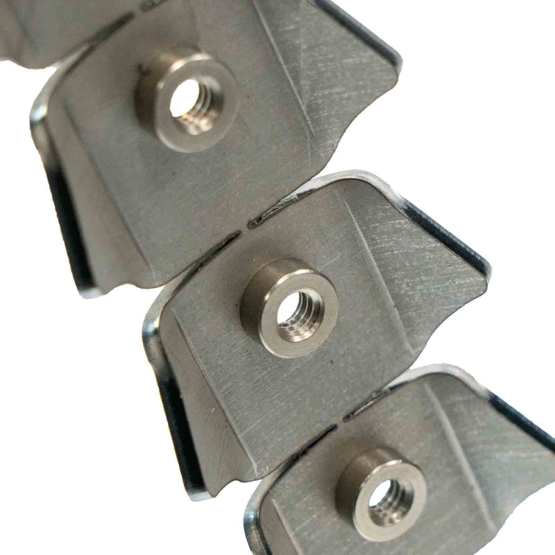 Load image into Gallery viewer, Small Trick Tab with 1/4&quot;x20 Threaded Insert (5 Pack)
