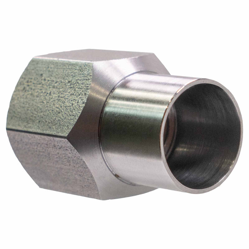 Load image into Gallery viewer, 3/4&quot;-16 Right Hand HEX Tube Adapter, 1&quot; Tube ID
