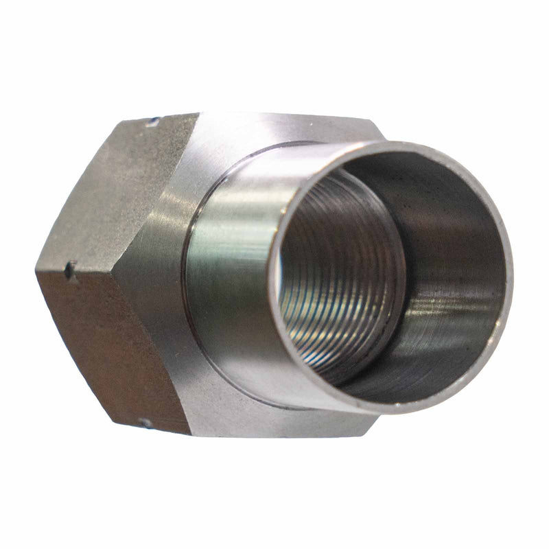 Load image into Gallery viewer, 3/4&quot;-16 Left Hand HEX Tube Adapter, 1&quot; Tube ID
