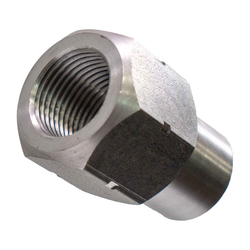 Load image into Gallery viewer, 3/4&quot;-16 Left Hand HEX Tube Adapter, 1&quot; Tube ID
