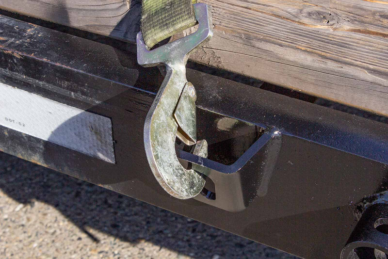 Load image into Gallery viewer, Tie Down Ratchet Strap Bracket - Weld On Flat Mount
