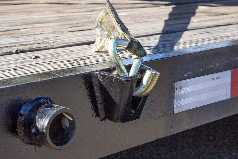 Load image into Gallery viewer, Tie Down Ratchet Strap Bracket - Weld On Flat Mount
