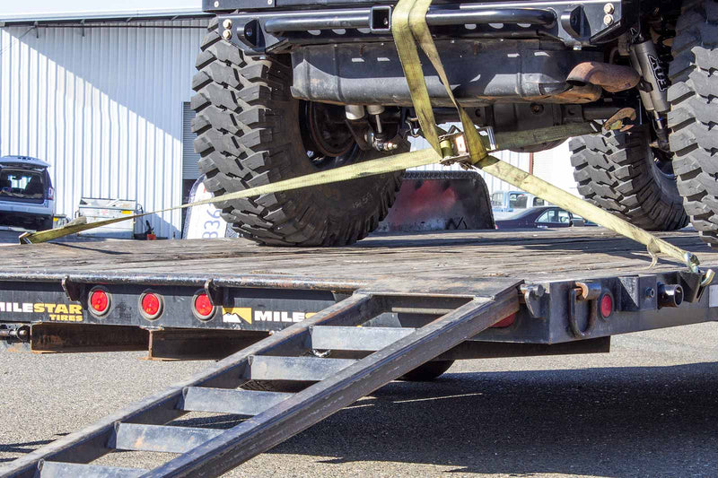 Load image into Gallery viewer, Tie Down Ratchet Strap Bracket - Weld On Flat Mount

