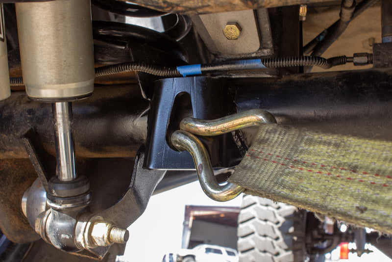 Load image into Gallery viewer, Tie Down Ratchet Strap Bracket - Weld On Axle
