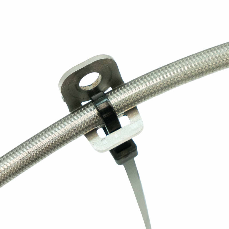 Load image into Gallery viewer, Bolt on Zip tie Tab 3/8&quot; (5 Pack)
