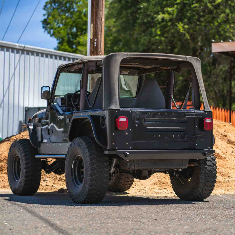 Load image into Gallery viewer, Ruffstuff Rear Bumper For Jeep TJ/LJ
