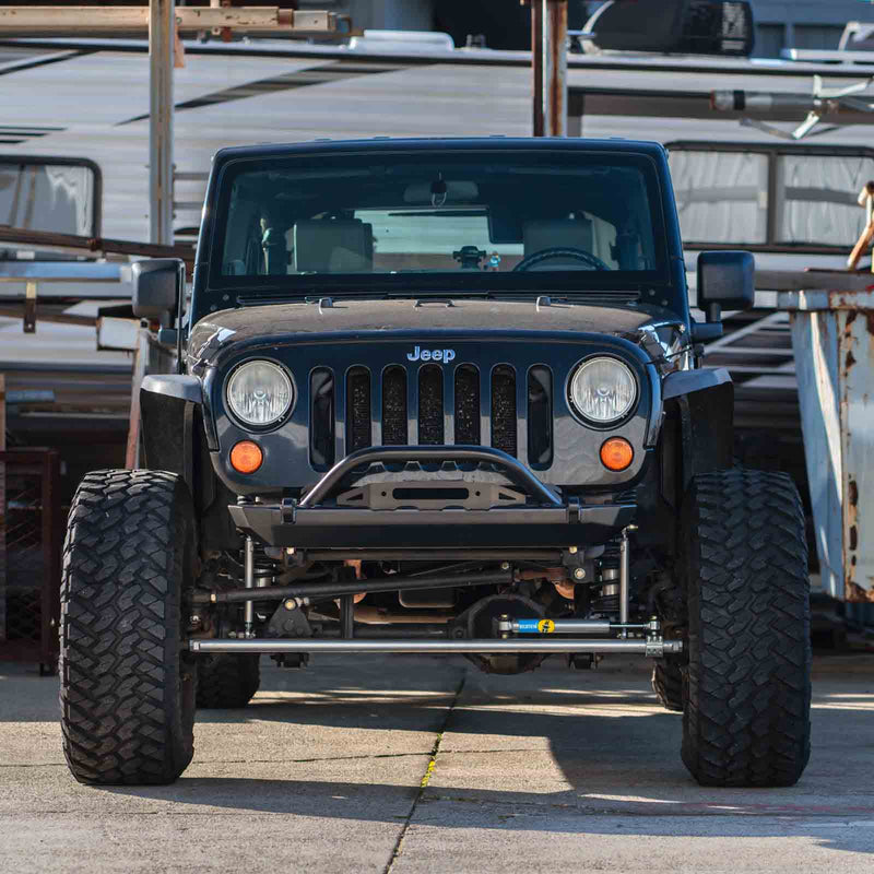 Load image into Gallery viewer, Frame Chop Front Bumper with Stinger For Jeep JK

