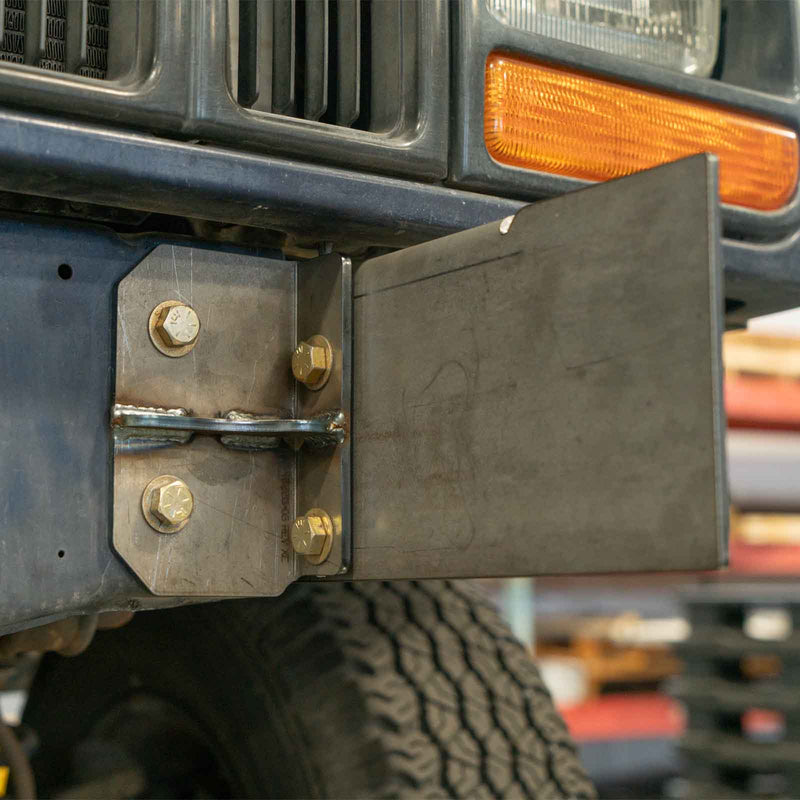 Load image into Gallery viewer, Front Bumper Frame Tie-In Brackets For Jeep XJ
