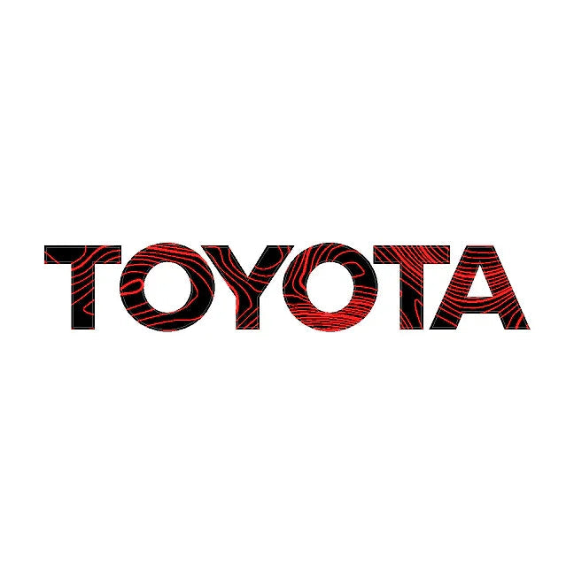 Load image into Gallery viewer, TOYOTA Topographic Rear Liftgate Emblem Inlays - 2025+ 4Runner
