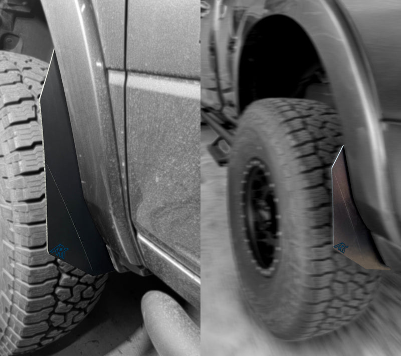 Load image into Gallery viewer, 2009-2024 Dodge RAM TriXpoly Micro Splash Guards
