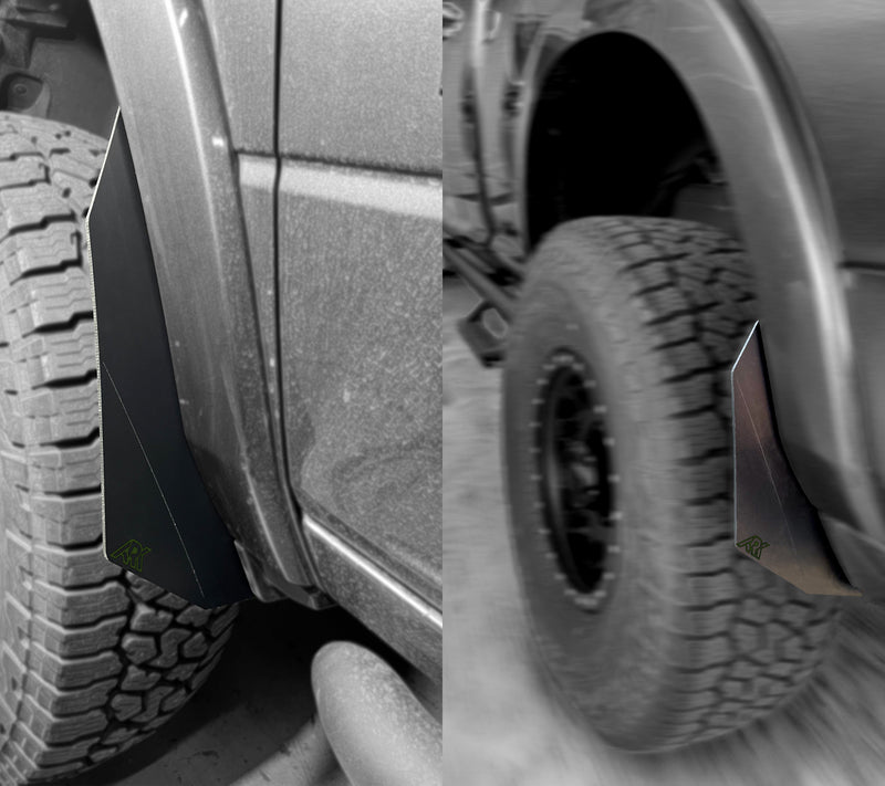 Load image into Gallery viewer, 2009-2024 Dodge RAM TriXpoly Micro Splash Guards
