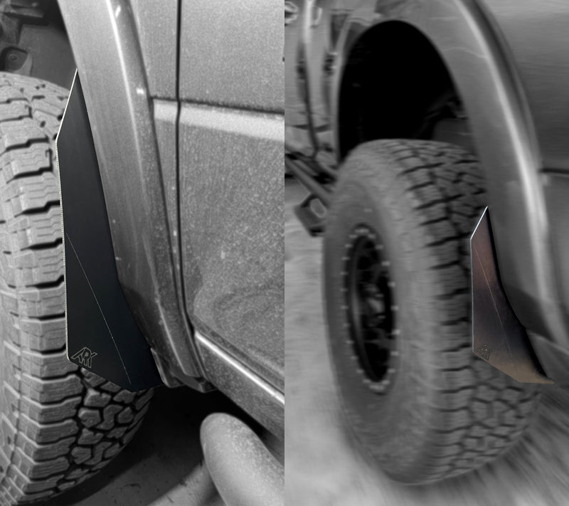 Load image into Gallery viewer, 2009-2024 Dodge RAM TriXpoly Micro Splash Guards
