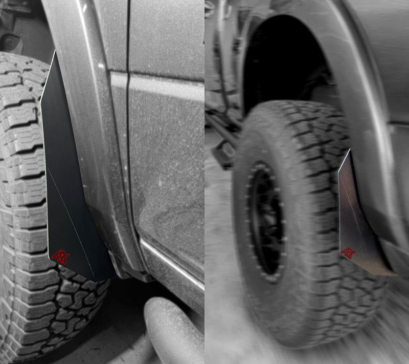 Load image into Gallery viewer, 2009-2024 Dodge RAM TriXpoly Micro Splash Guards
