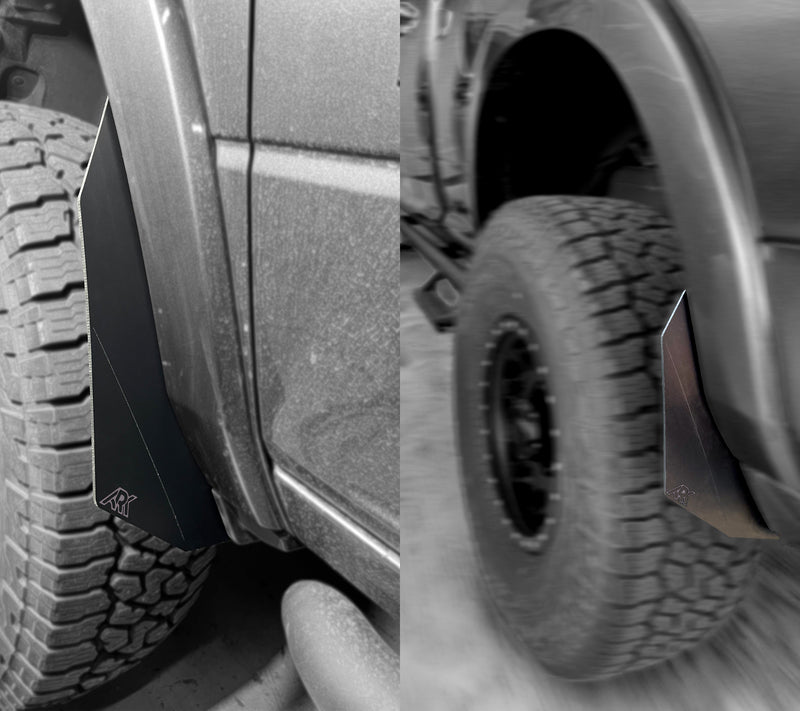Load image into Gallery viewer, 2009-2024 Dodge RAM TriXpoly Micro Splash Guards
