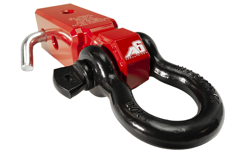 Load image into Gallery viewer, Shackle Block 2.5&quot; Assembly - Red
