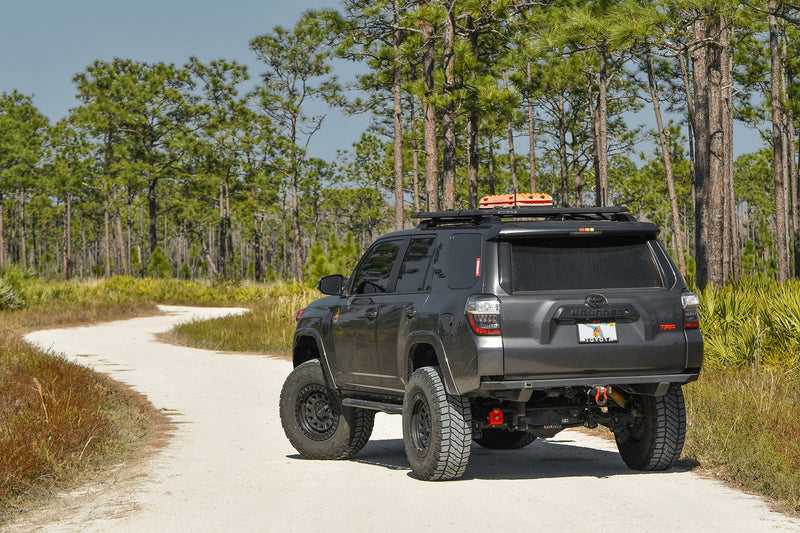 Load image into Gallery viewer, Overland Sector Venture 17x9 +0 5x114.3/5x127mm 71.5mm Satin Black
