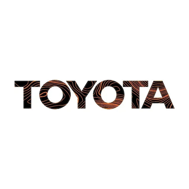 Load image into Gallery viewer, &quot;TOYOTA&quot; Topo Rear Tailgate Emblem Overlays - 2024+ Land Cruiser
