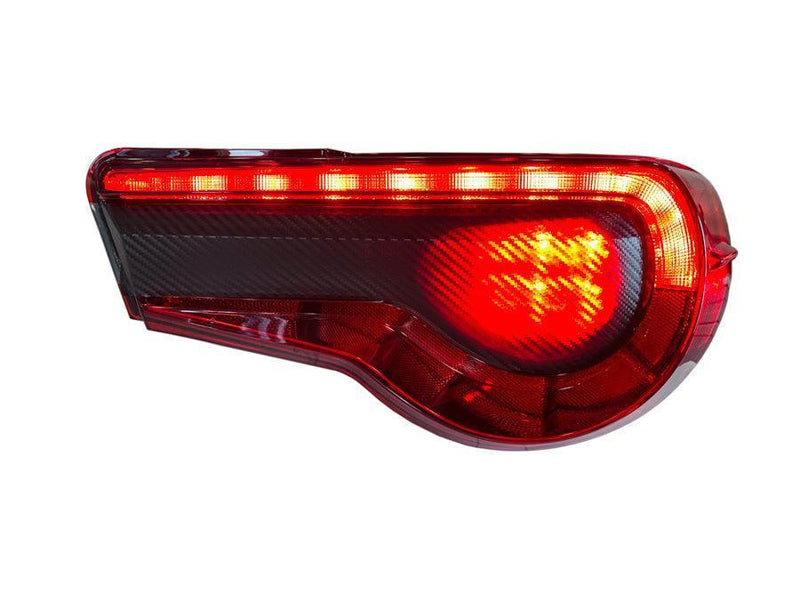 Load image into Gallery viewer, Special Edition Dark Smoke Carbon Fiber Tail Light Overlays - 2017-2021 Toyota 86 / Subaru BRZ
