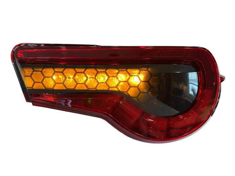 Load image into Gallery viewer, Special Edition Dark Smoke Honeycomb Tail Light Overlays - 2017-2021 Toyota 86 / Subaru BRZ
